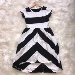 Gymboree striped high-low dress so so cute